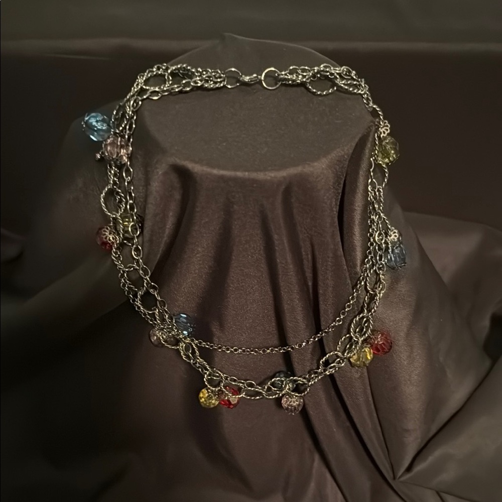 Elegant Multicolor Beaded Necklace